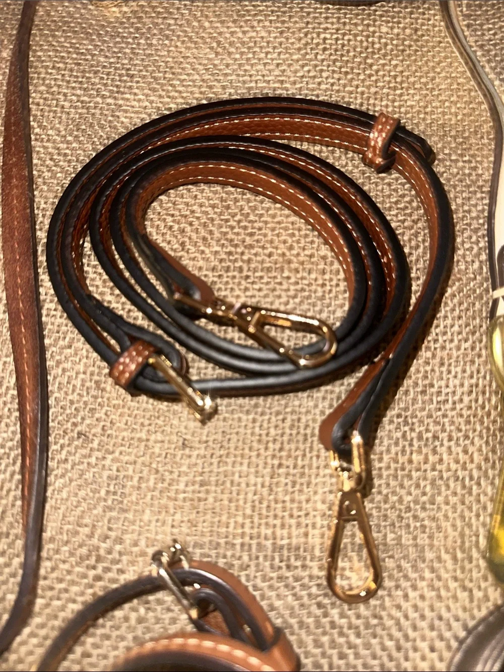 Lot of 11 Purse Straps Women Multi Color/Style Replacement Crossbody leather - Picture 11 of 13
